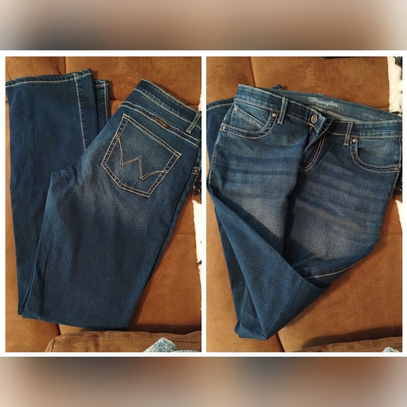 Wrangler Q Baby Riding Jeans 31 x 36 - Picture 1 of 2